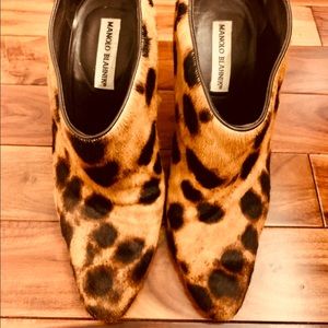 Manolo Blahnik booties size 10, Euro 40